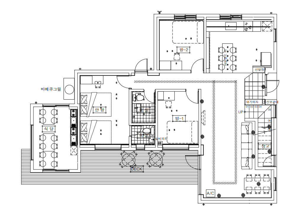 1F floor plan